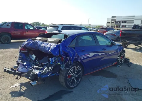 2023 Hyundai Elantra N from USA, damaged, VIN KMHLW4AK0PU009525